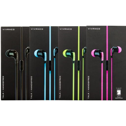 Earphone vivanco Talk 4 Black