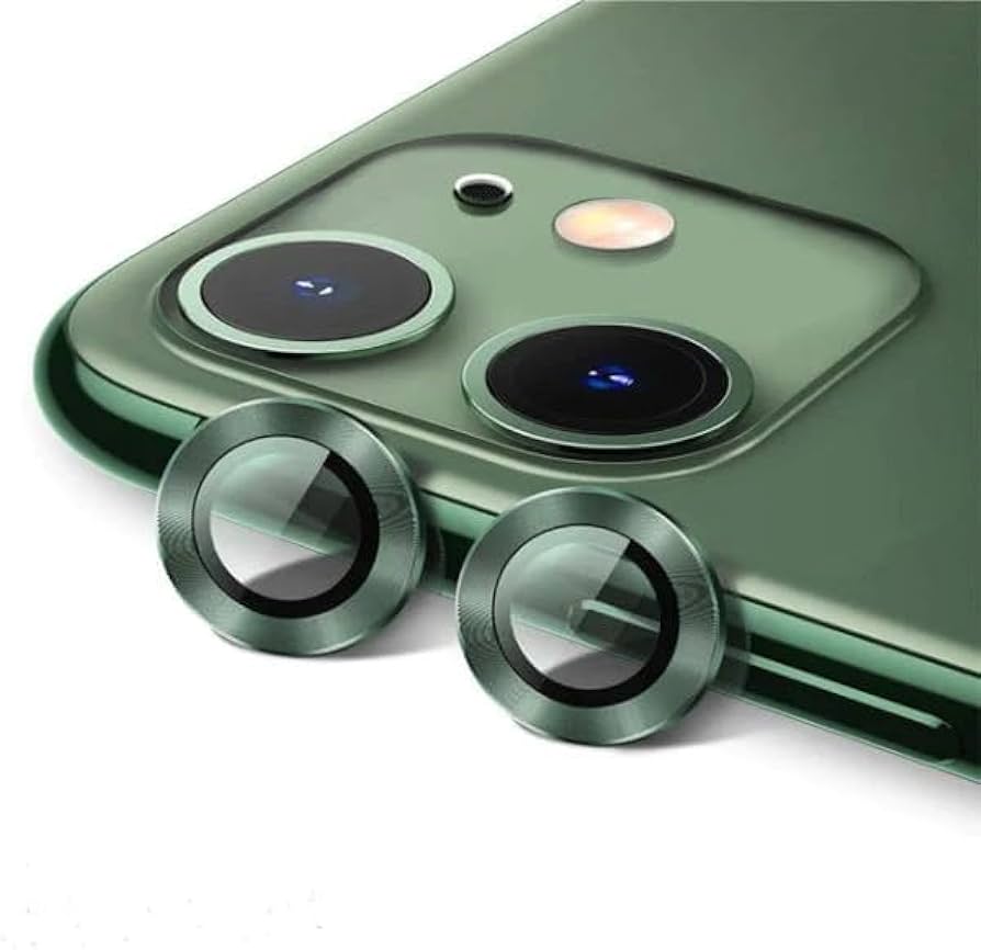 Camera Lens Protector Color For iPhone Ring+Glass