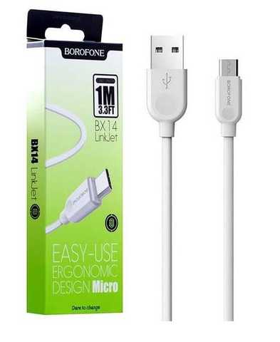 Cable BOROFONE BX14 For Micro-USB 1m