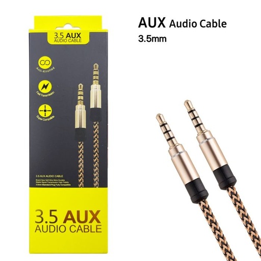 AUX Cable MAXMATE MM-AUX Metal Series