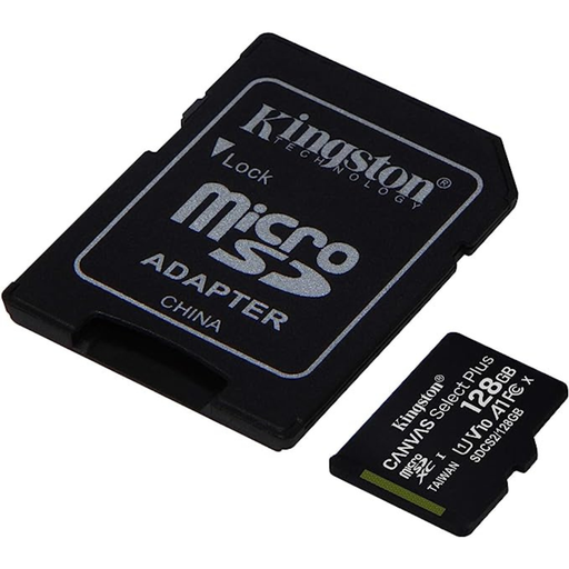 Memory Card Kingston 128GB 100MB/s