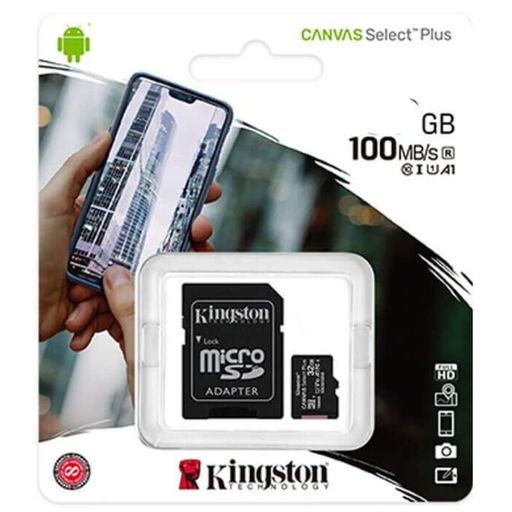 Memory Card Kingston 128GB 100MB/s