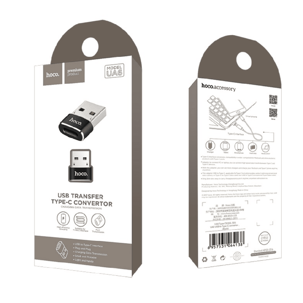 Otg hoco UA6 USB to Type-C Converter