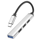 Hoco HB26 4 in 1 adapter(Type-C to USB3.0+USB2.0*3)