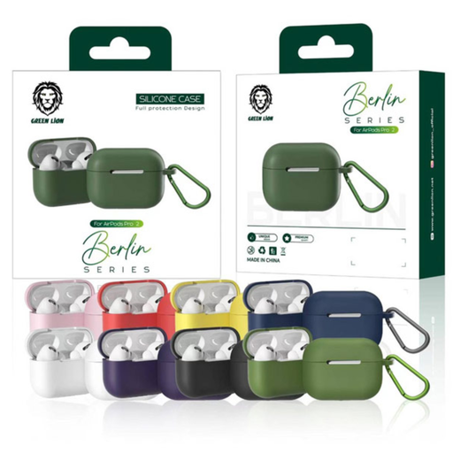 Green Lion Berlin Series Silicone Case for Airpods Pro