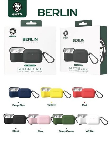 Green Lion Berlin Series Silicone Case for Airpods 3