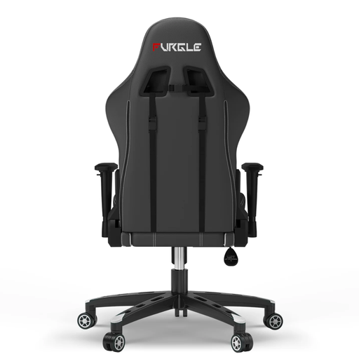 FURGLE CARRY SERIES RACING Style Black and White GAMING CHAIR