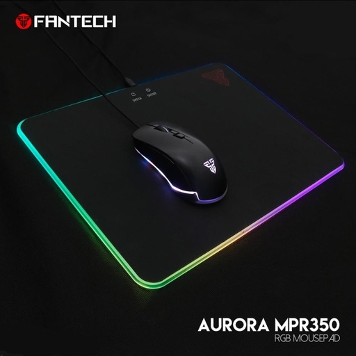 Fantech AURORA MPR350 Hard RGB Gaming Mouse Pad