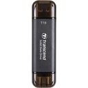 1TB SSD USB-C & A Transcend - ESD310S Tiny Like USB Flash (up to 1050 MB/s)