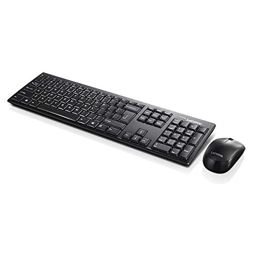 Lenovo Wireless Keyboard & Mouse -- 100
