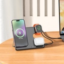 Wireless Charging CQ1 Foldable Desktop Stand 3 IN 1