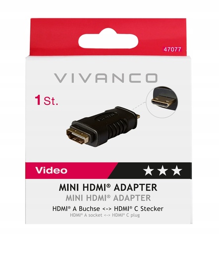 Converter vivanco HDMI A to HDMI C