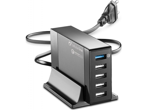 Charger Cellularline USB Energy Station QC 3.0