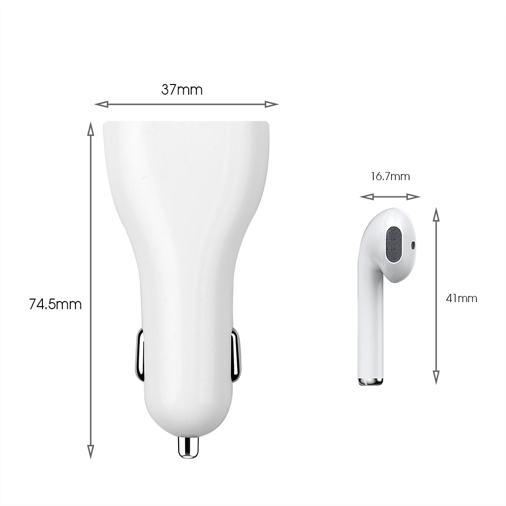 Car Charger CA-R1+Wireless Headset