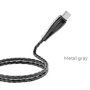 Cable hoco U56 Metal Armor Charging Black