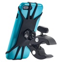 Phone Holder for bike rubber handlebar Match for Mobile phone (4-6 inches)