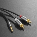 AUX Cable UPA12 Double lotus RCA