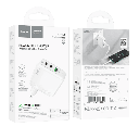 Charger hoco C115A PD65W (Type-c to Type-c) three-port