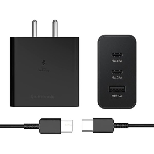 Charger Samsung 65W PD Power Adapter Trio Copy A+