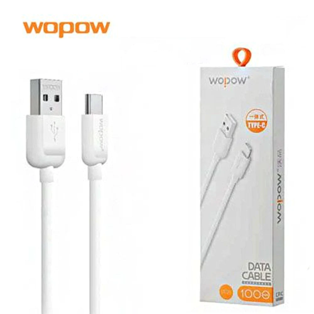 Cable WOPOW LT-25 Type-C 1m