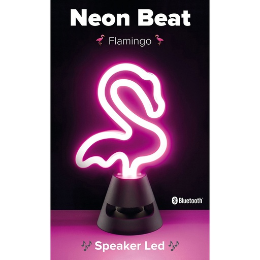 Neon Beat Flamingo Speaker