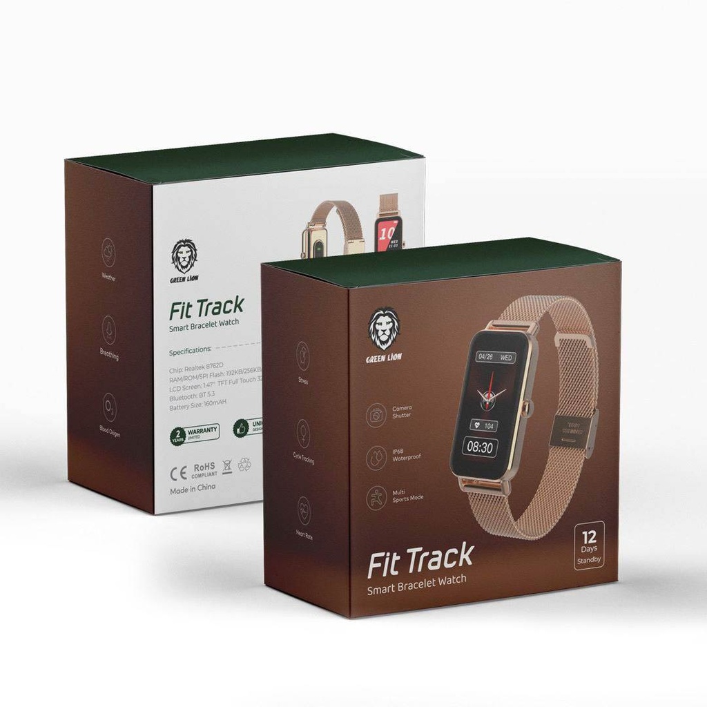 Smart Watch Green Lion Fit Track