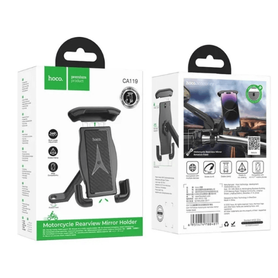 HOCO CA119 Follow Motorcycle Rearview Mirror Holder