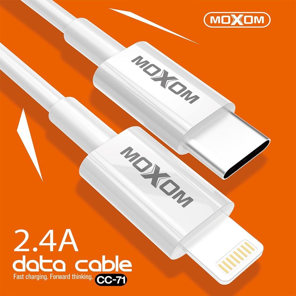 Cable MOXOM CC-71 Type-C To Lightning