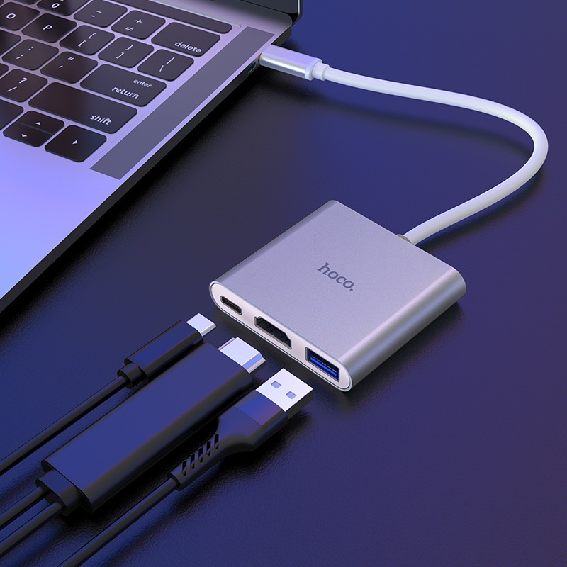 Adapter hoco HB14 Type-C to USB3.0 DMI Type- PD2.0