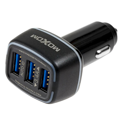 Car Charger MOXOM MX-VC01 3 Port USB