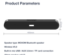 Speaker MOXOM MX-SK02