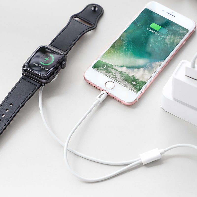 Cable hoco U69 Charging For Lightning Wireless Charger For iWatch