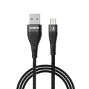 Cable MOXOM CC-44 Spring Wire, Metal For Micro-USB