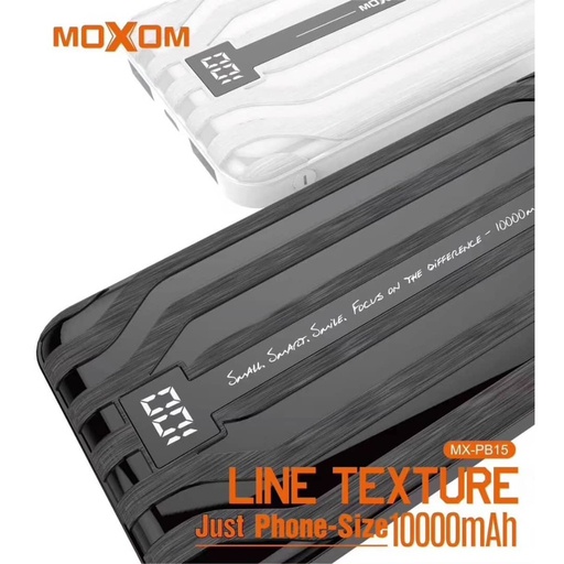 Power Bank MOXOM MX-PB15 10,000 mAh