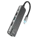 Hoco OTG Easy View Type-C Multifunction Adapter - HB23