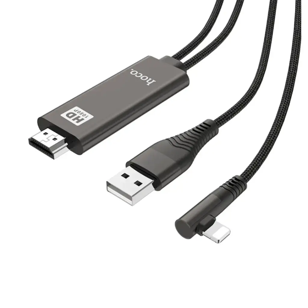 Hoco Cable Lightning To HDMI - UA14