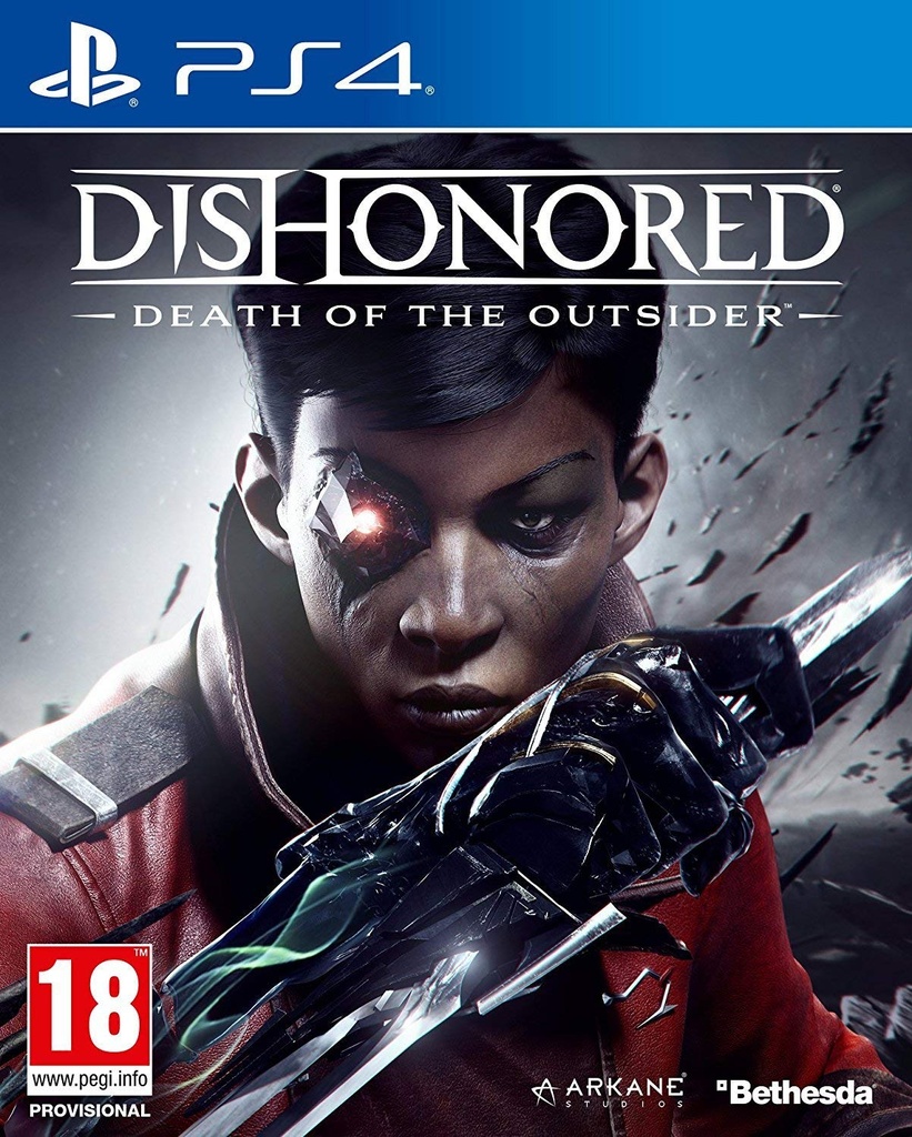CD PlayStation 4 Dishonored Death of The Outsider