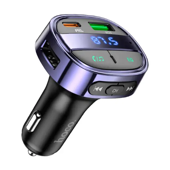 Hoco FM Transmitter Car BT PD30W+QC3.0 - E70