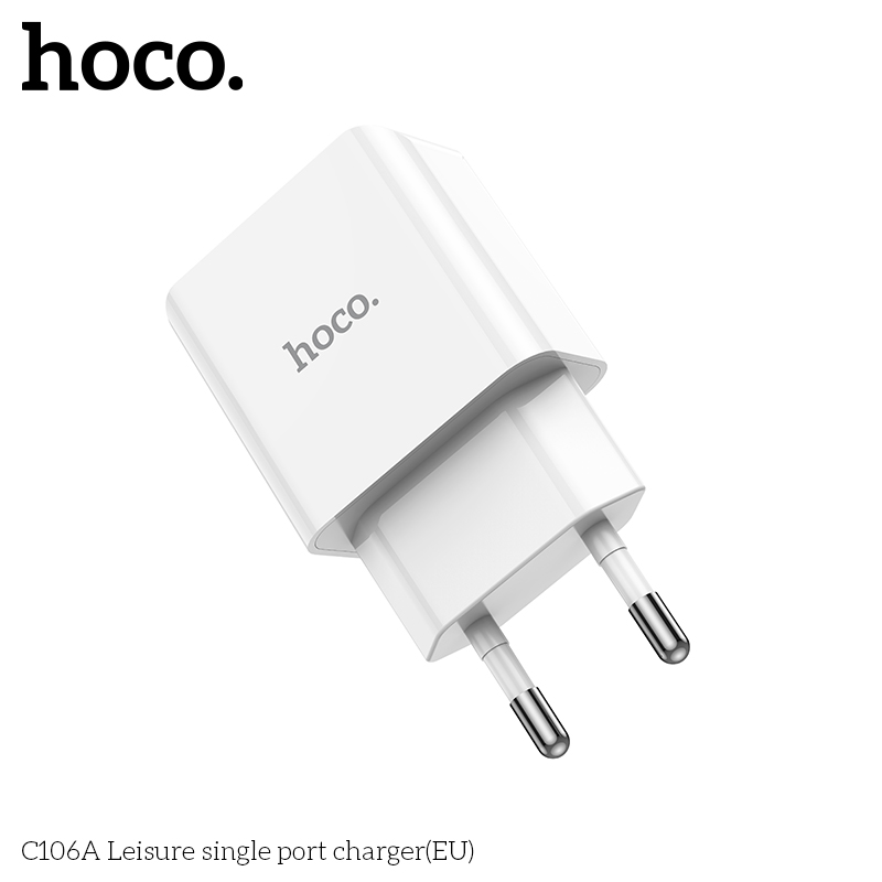 Hoco Charger Single Port USB 10.5W - C106A