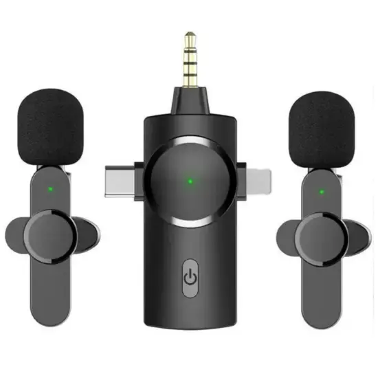 Wireless Microphone 3in1