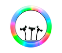 Ring Light RGB Led Soft 56cm - MJ56