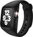 Band And Case Silicon For Apple Watch 41mm/45mm
