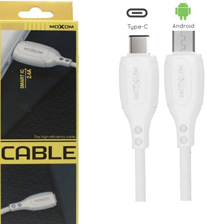 Cable MOXOM CC-58 Smart For Type-C And Micro-USB