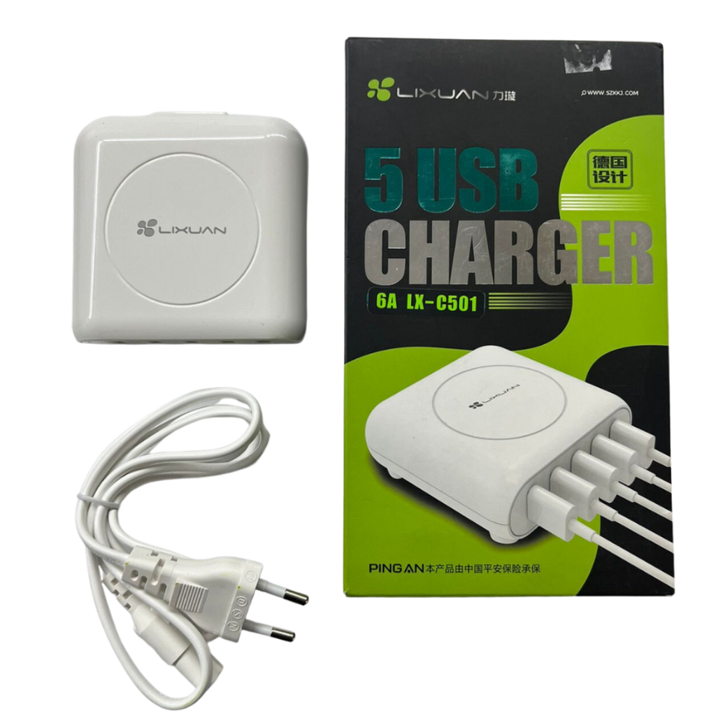 Lixuan 5 USB Charger LX-C501