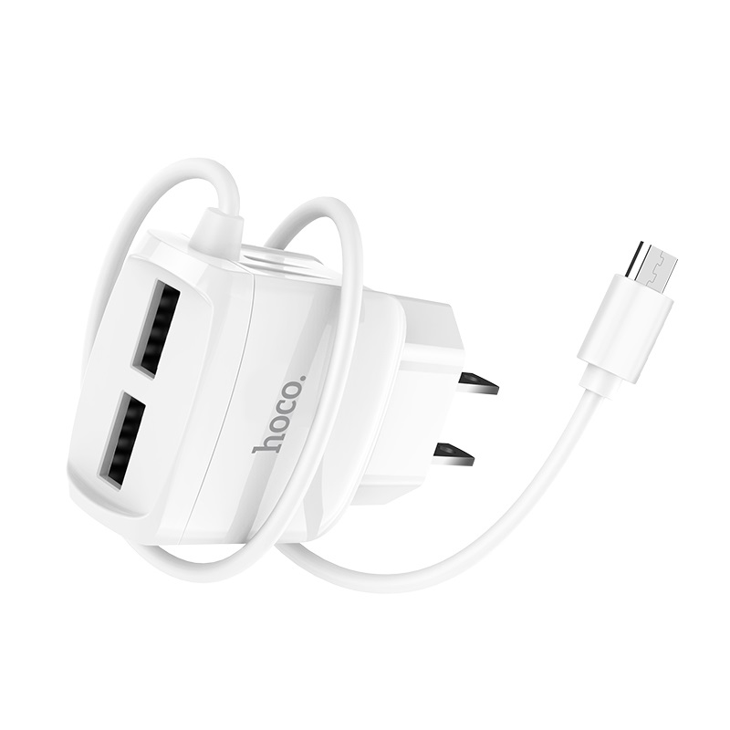 Charger Hoco Mega Joy C59 Double Port 