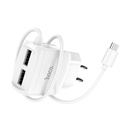 Chager hoco C59,CA91 Dual Port USB