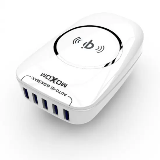 MOXOM Wireless Charger 5USB -KH-50