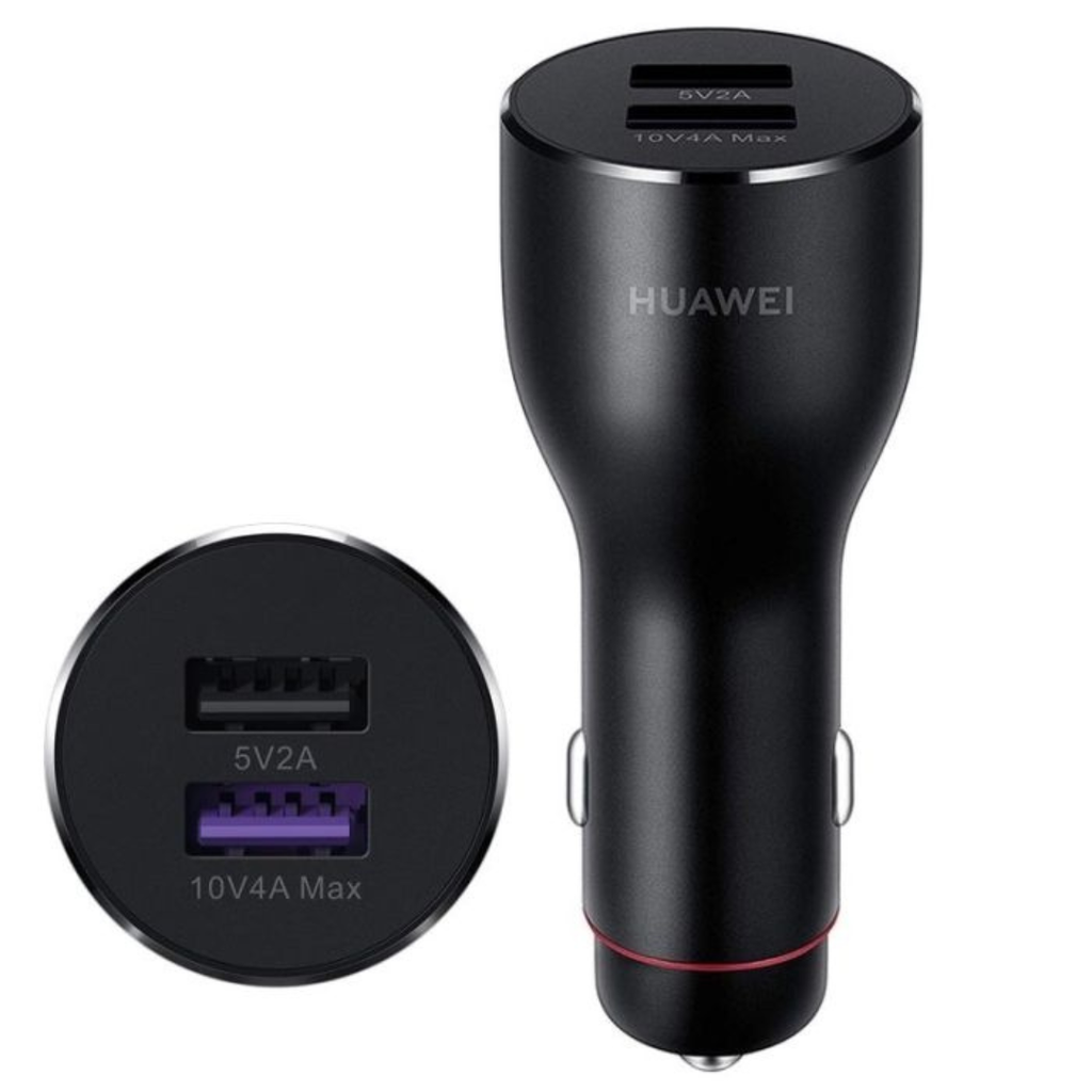 HUAWEI Car Charger Original Dual Port Usb+Cable Type-C-CP37