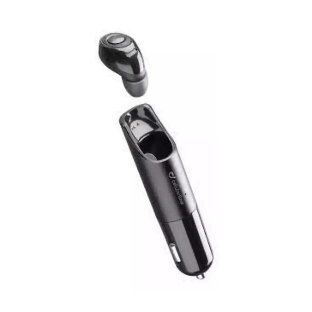 Car Charger cellularline Dual Port USB+Wireless Headset