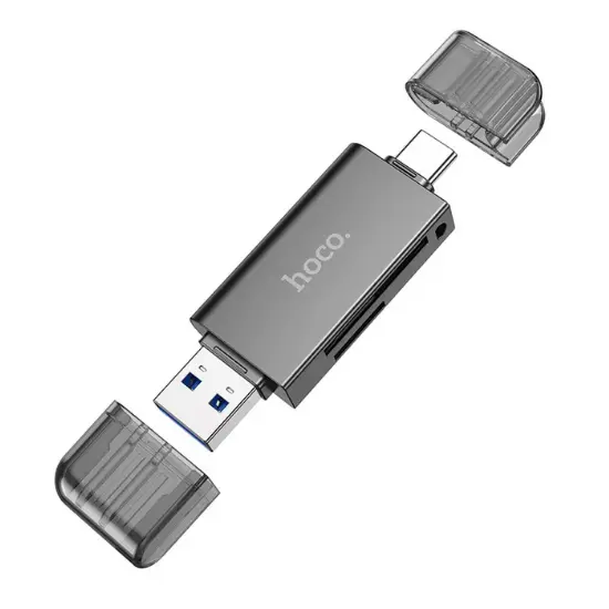 Hoco USB/Type-C 3.0 high-speed card reader-HB39